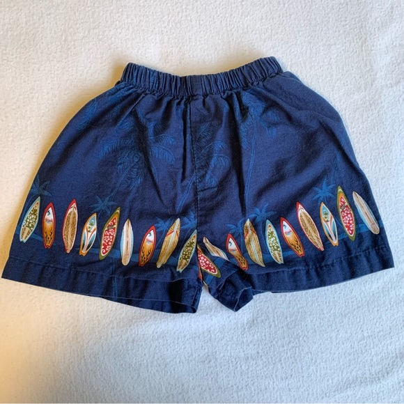 Ky’s Hawaiian Baby 2 Piece Short Set Navy Blue Size 6 Months - Picture 7 of 7